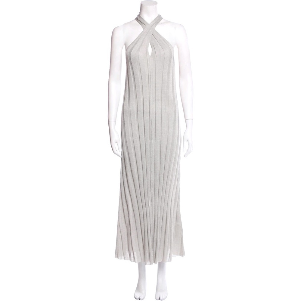DISSH Everly Halter Neck Twist Knit Dress - Women's Small - Picture 2 of 12